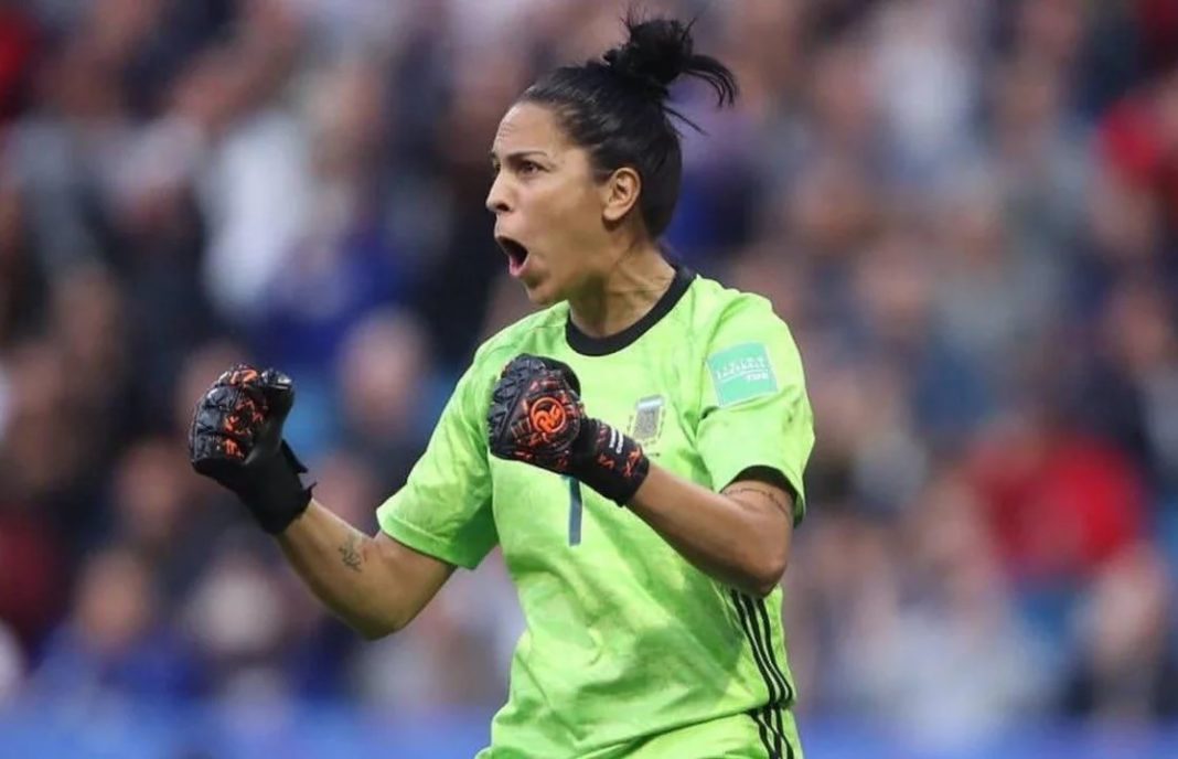 Vanina Correa y el seleccionado argentino