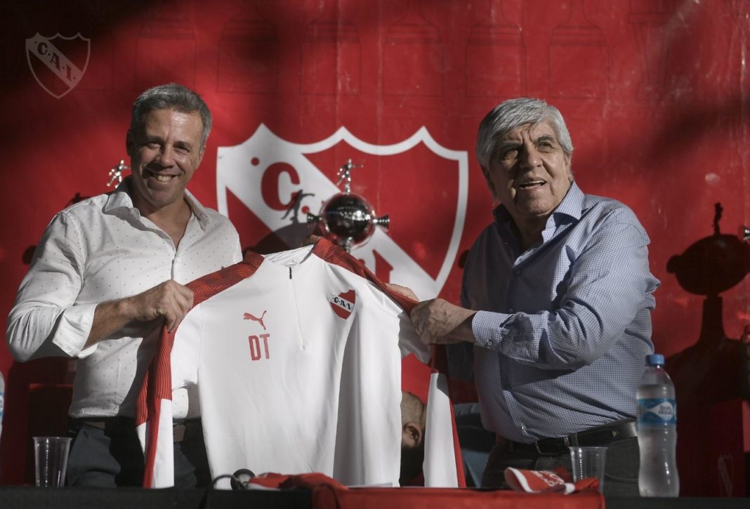 Lucas Pusineri es el nuevo entrenador de Independiente