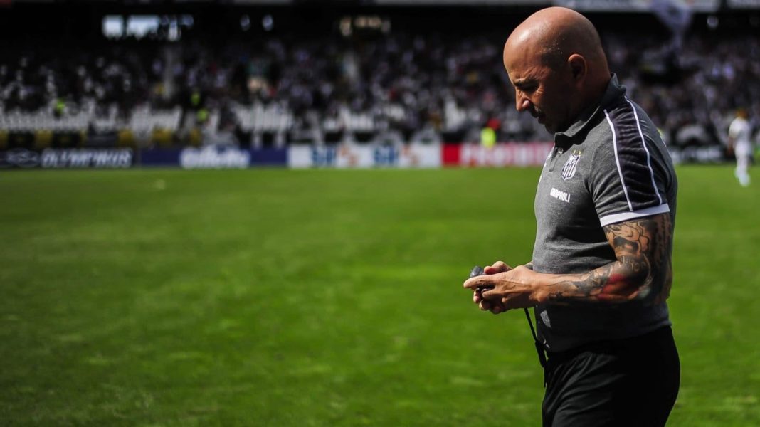 JJorge Sampaoli renunció al Santos